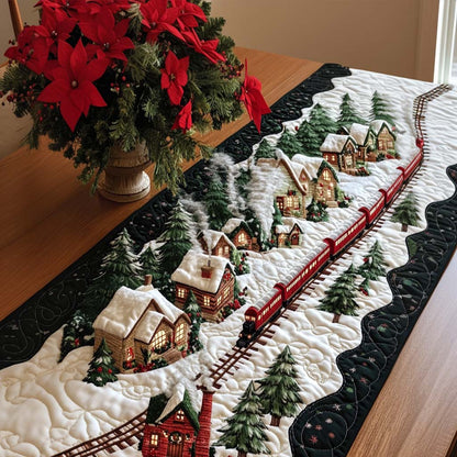 Holiday Bliss Quilted Table Runner NCU0NNT1658