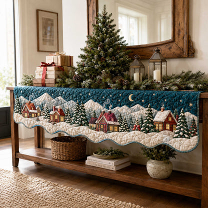 Holiday Joy Quilted Mantle Scarf SN0TD138