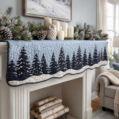 Holiday Magic Quilted Mantle Scarf SN0TD136