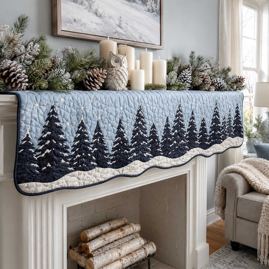 Holiday Magic Quilted Mantle Scarf SN0TD136