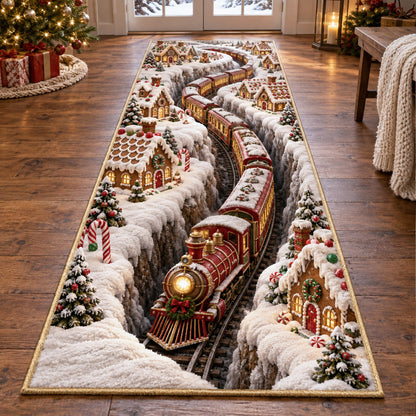 Holiday Railway Runner Carpet SN0TV322