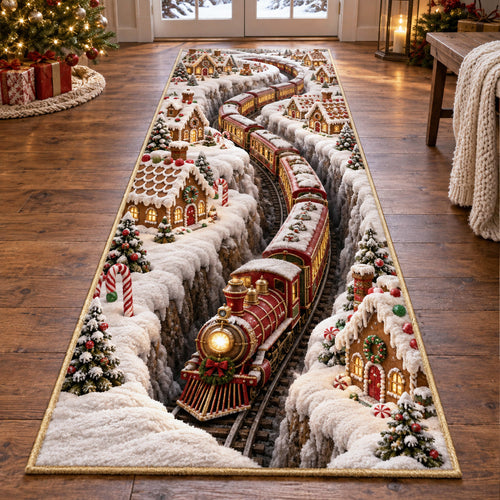 Holiday Railway Runner Carpet SN0TV322