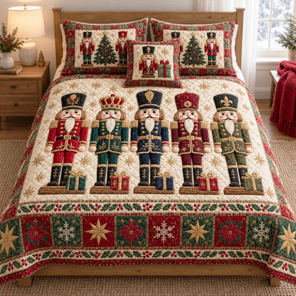 Holiday Sentinel 3-Piece Quilted Bedding Set SN0TD1141