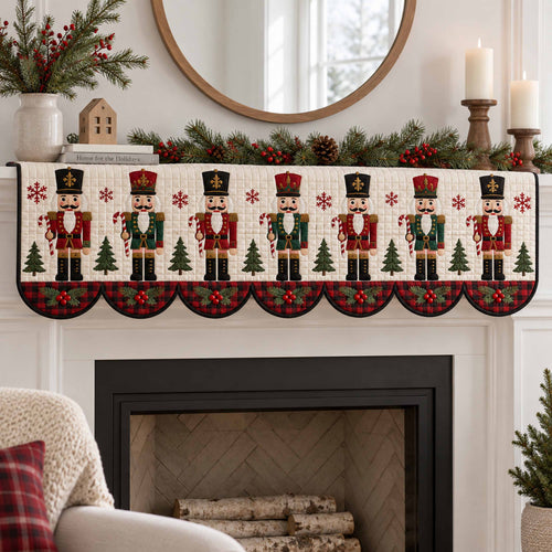 Holiday Sentinel Quilted Mantel Scarf SN0TD1078