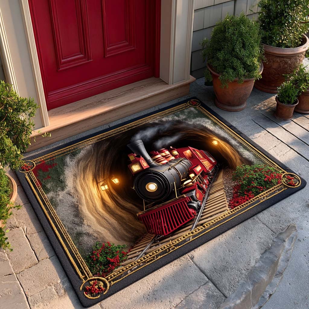 Holiday Tunnel Ride Doormat NCU0XD1127