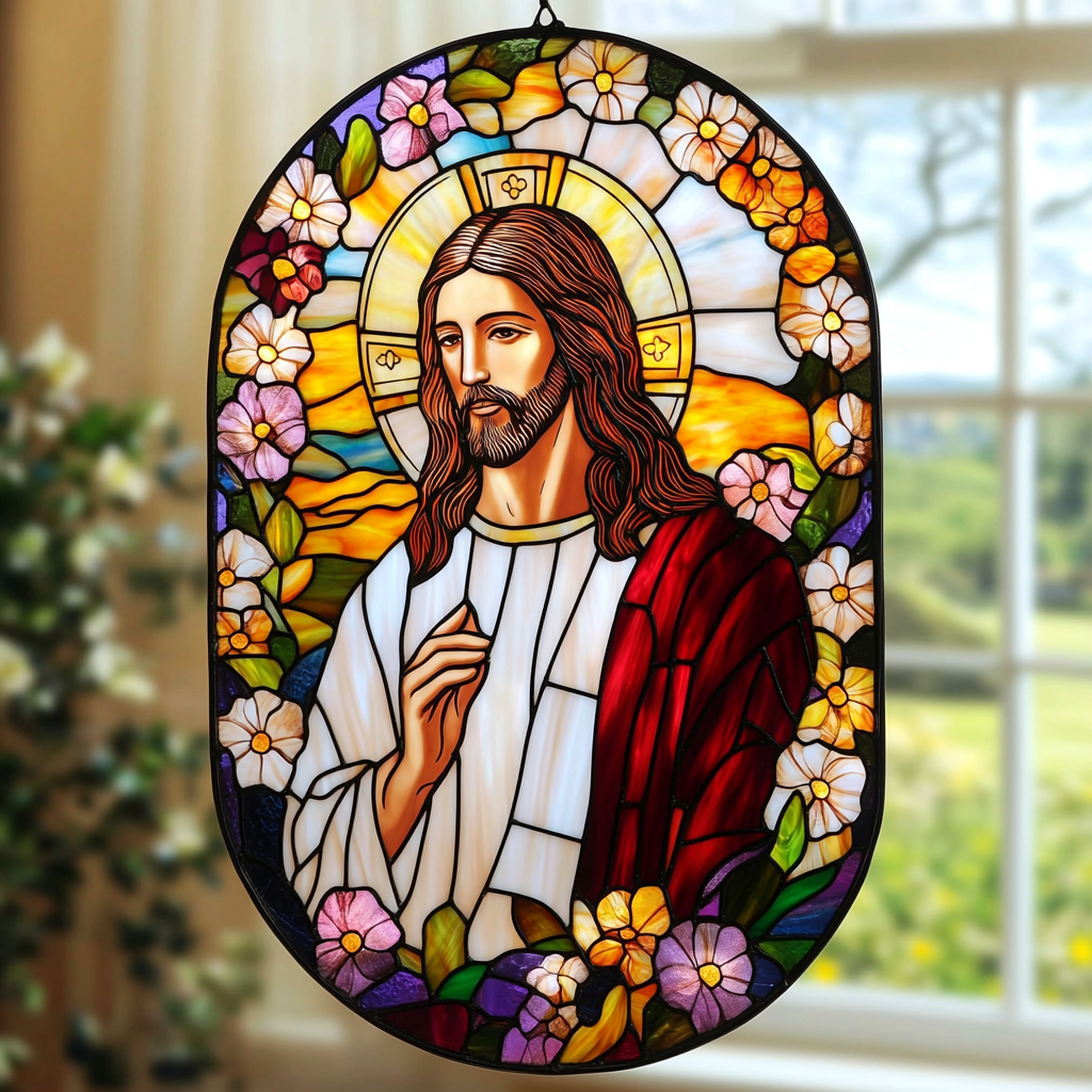 Holy Serenity - Window Hanging Suncatcher NCU0PD040