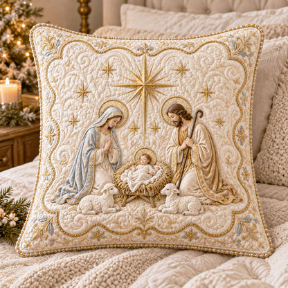 Holy Family Quilted Pillow Case SN0TD353