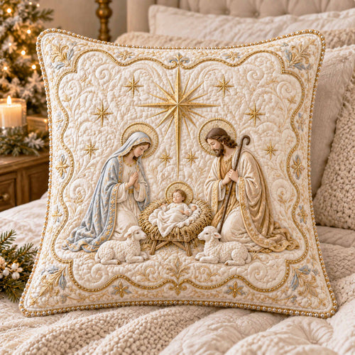 Holy Family Quilted Pillow Case SN0TD353