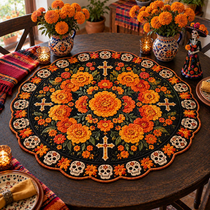 Honored Souls Custom Shape Quilted Table Topper SN0TD674