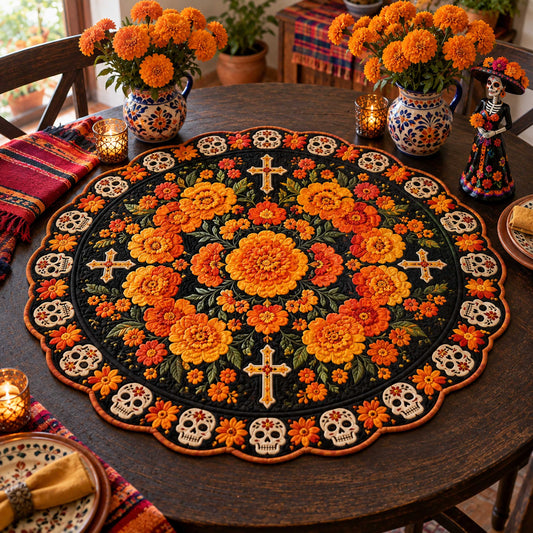 Honored Souls Custom Shape Quilted Table Topper SN0TD674