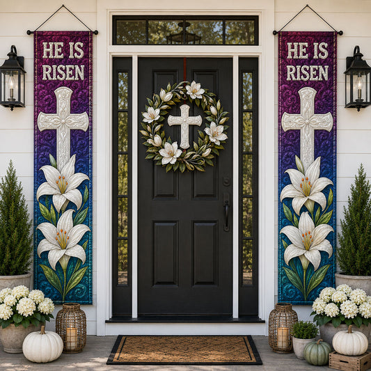 Hope In Bloom Welcome Door Banner SN0PT405