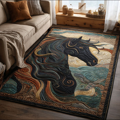 Horse Soul Area Rug NCU0DK10272