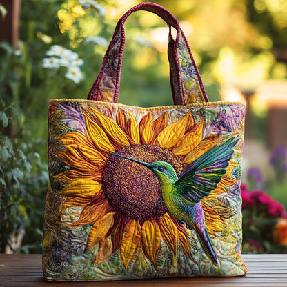 Hummingbird Breeze Quilted Tote Bag NCU0DK8710