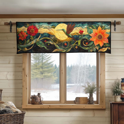 Hummingbird Grace Quilted Valance NCU0DK4078