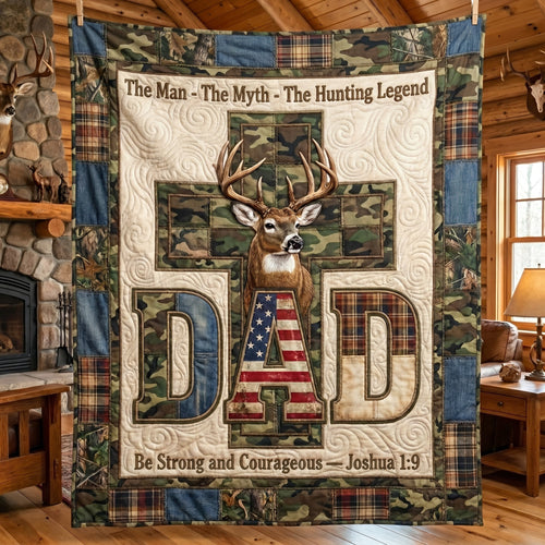 Hunter Dad Legacy Quilted Blanket SN0DV062