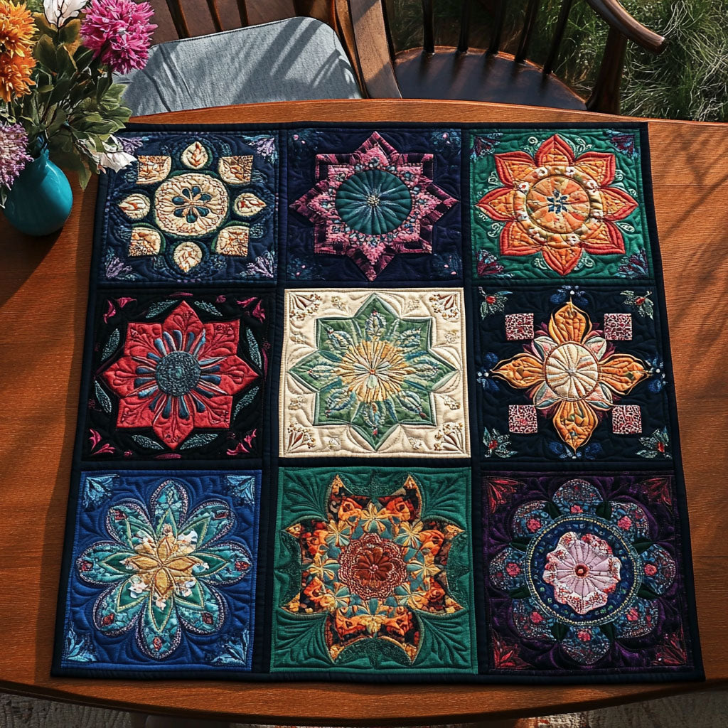 Inner Harmony Quilted Table Topper NCU0PTT730