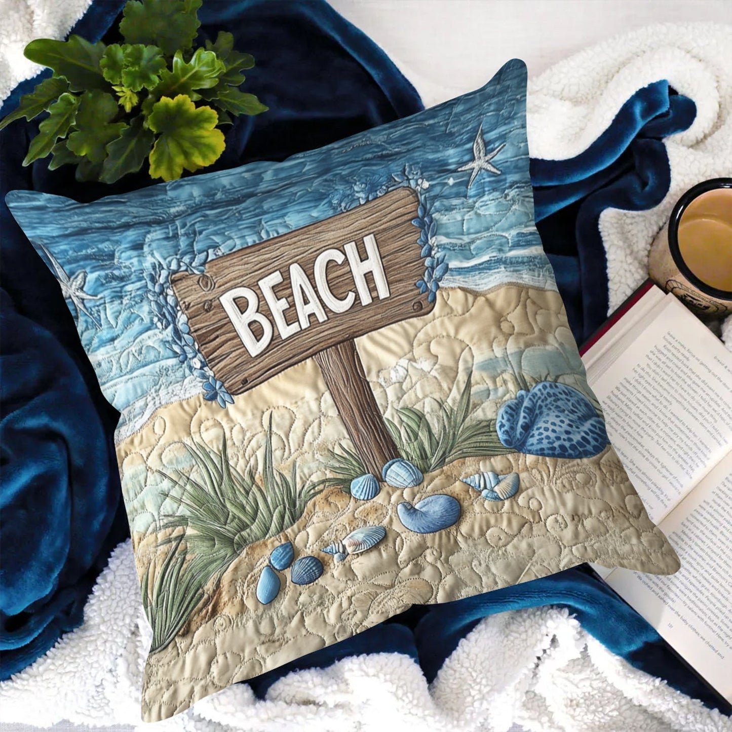Island Breeze Quilted Pillow Case NCU0VH4386