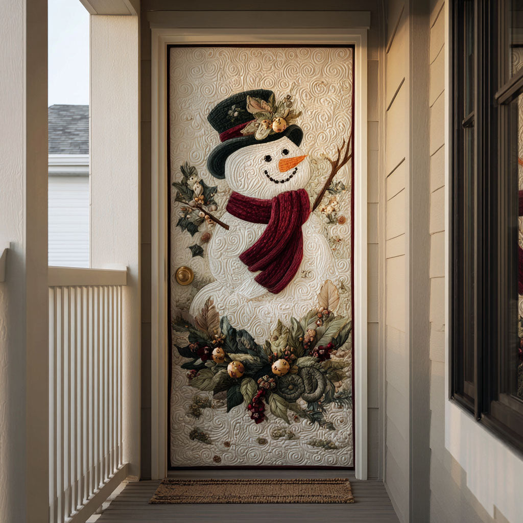 Jolly Flakes Quilted Door Cover NCU0PT10249