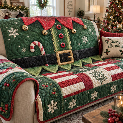 Jolly Noel Quilted Sofa Cover SN0PT1117