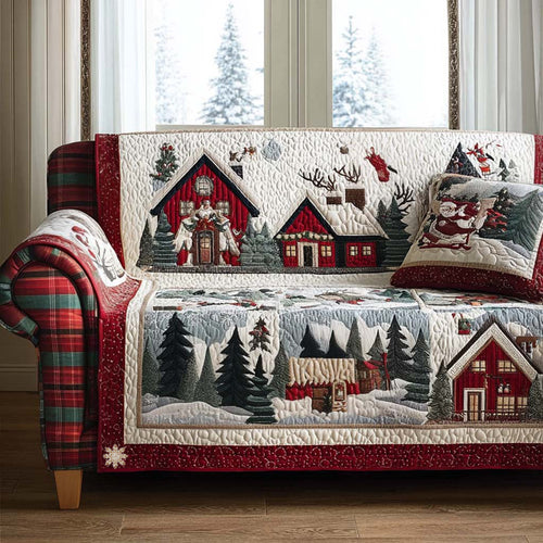 Jolly Season Quilted Sofa Cover NCU0NT10938
