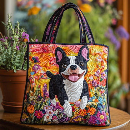 Joy Bloom Quilted Tote Bag NCU0XD1446