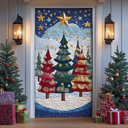 Joyful Scene Quilted Door Cover NCU0DK10947