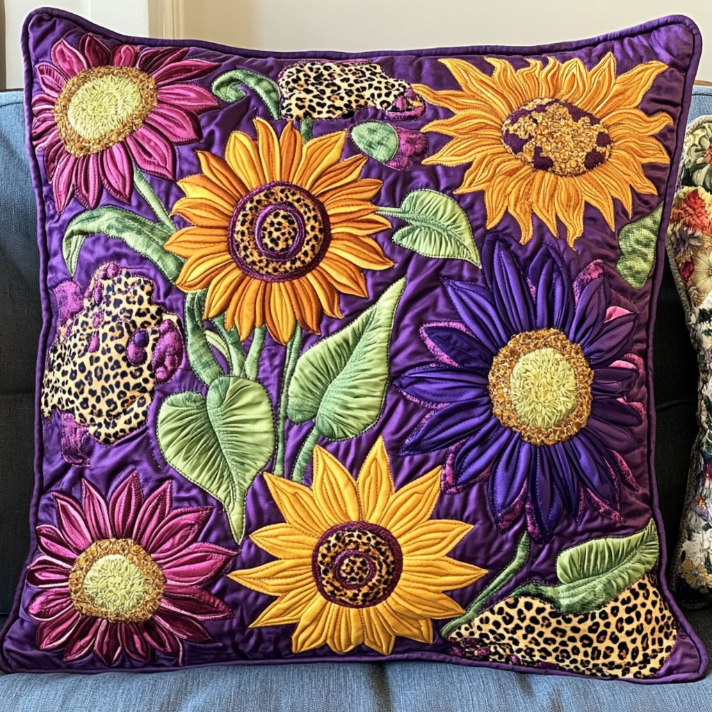 Jungle Petals Quilted Pillow Case NCU0NT5917