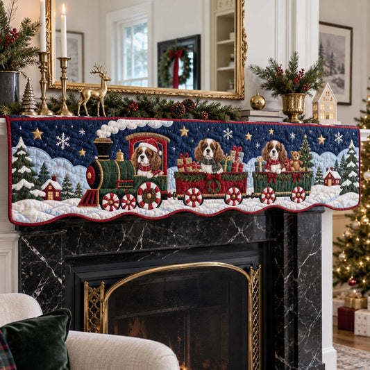 King Charles Express Quilted Mantel Scarf SN0HH0528