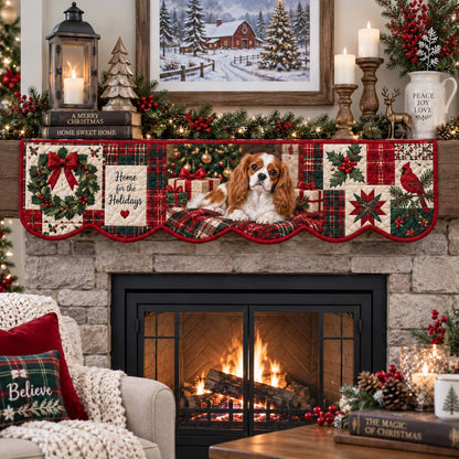 King Charles Homecoming Quilted Mantel Scarf SN0HH0529