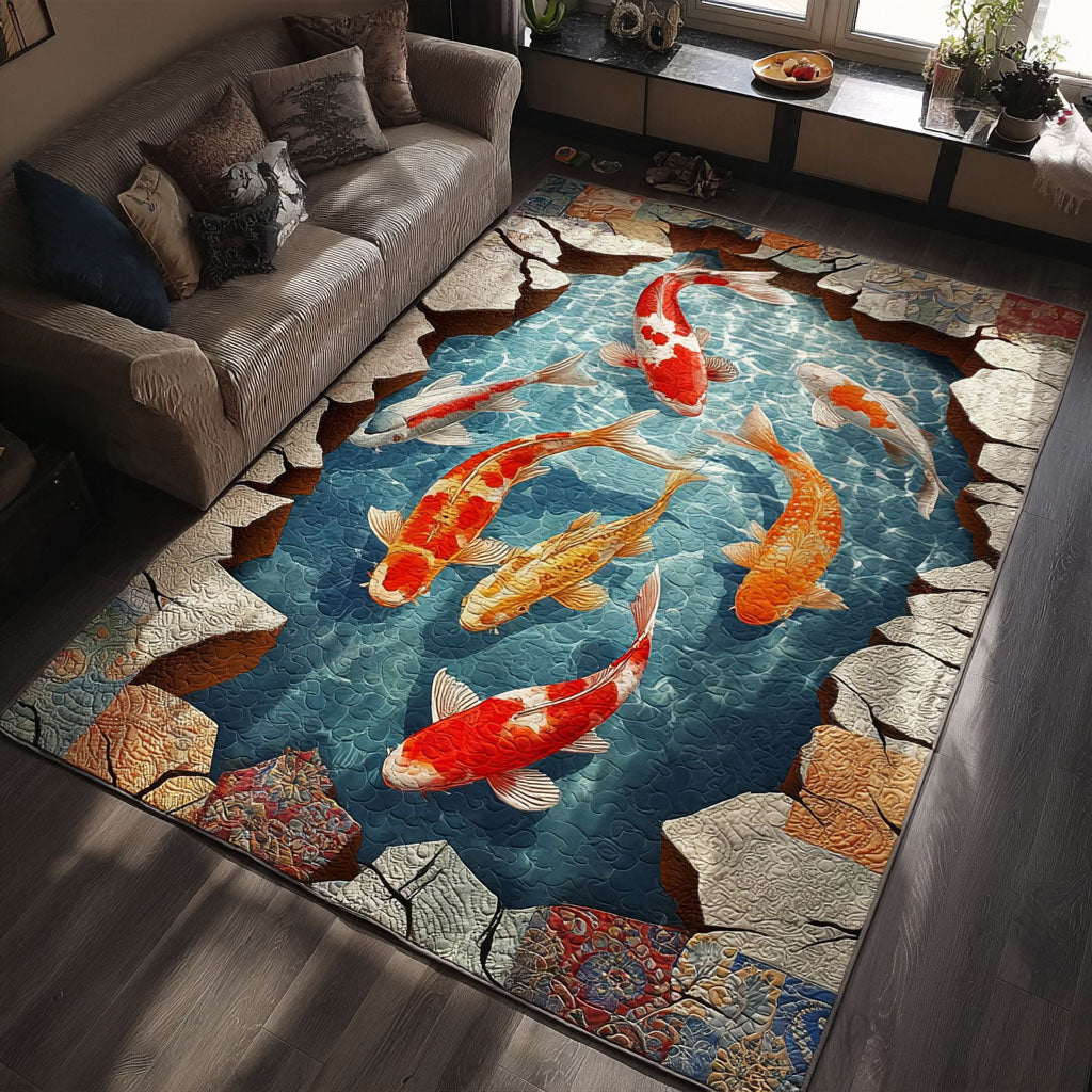 Koi Garden Area Rug NCU0DK10200