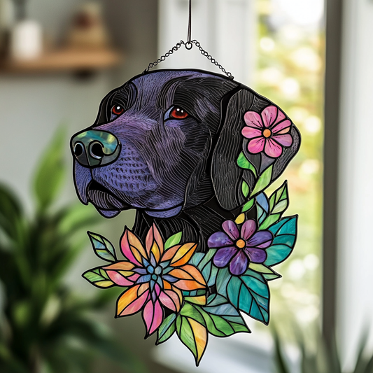 Lab Pup Light - Window Hanging Suncatcher NCU0PD153
