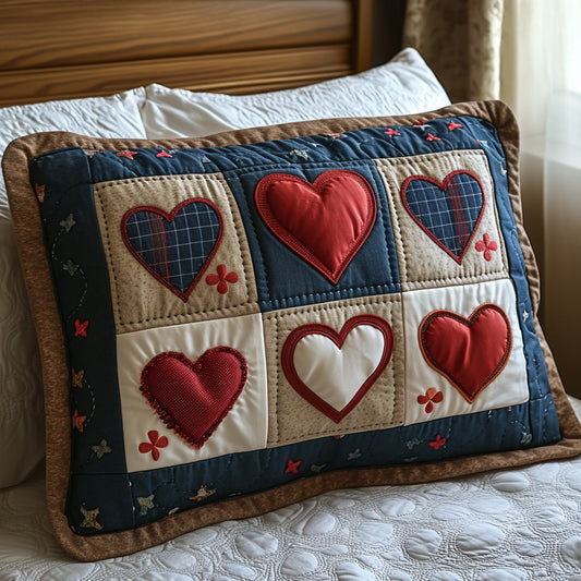 Lace And Love Quilted Bedding Pillow Case NCU0DV3355