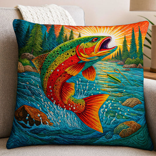 Lake Escape Quilted Pillow Case NCU0NNT1923