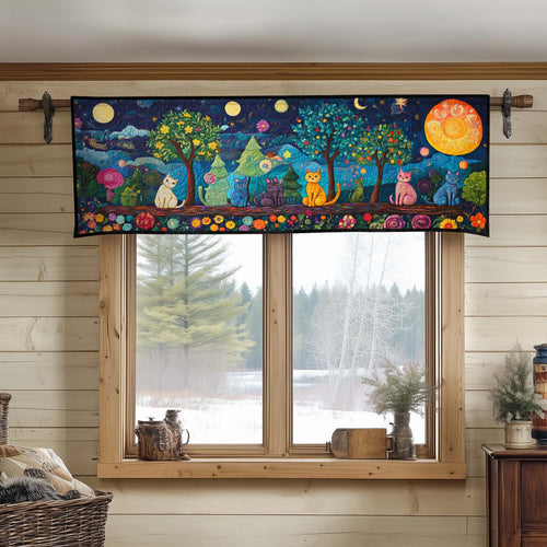 Lazy Cat Quilted Valance NCU0DDK821