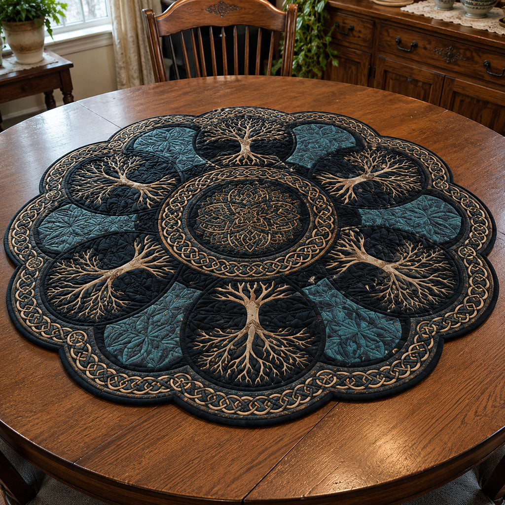 Legacy of Life Custom Shape Quilted Table Topper SN0PT727