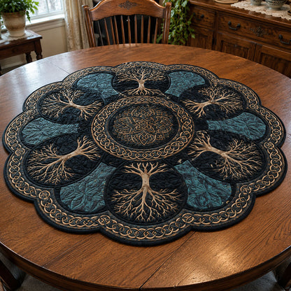 Legacy of Life Custom Shape Quilted Table Topper SN0PT727