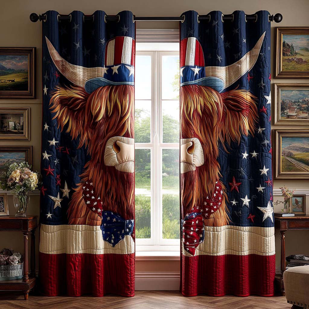 Liberty Highland Pride Quilted Curtains NCU0QQ305