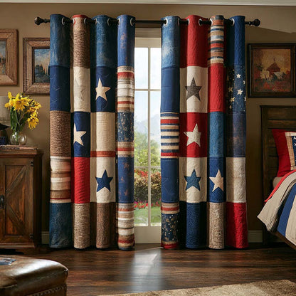 Liberty Star Quilted Curtains NCU0QQ290