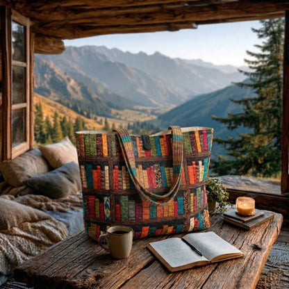 Library Quilted Classic Tote Bag SN0NT030