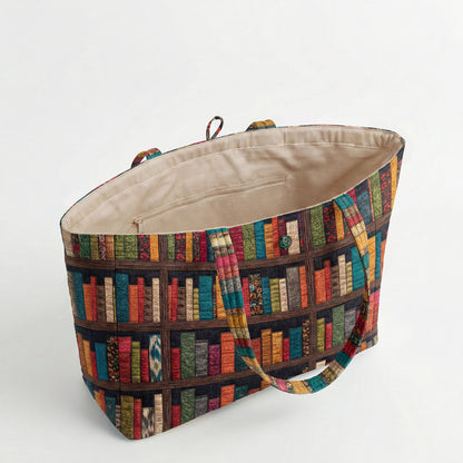 Library Quilted Classic Tote Bag SN0NT030
