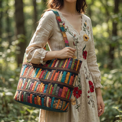 Library Quilted Classic Tote Bag SN0NT030