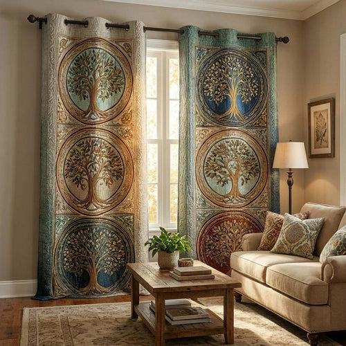Life Harmony Quilted Curtains NCU0QQ263