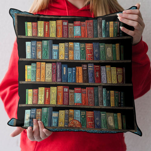 Literary Haven Quilted Pillow Case NCU0DK5300