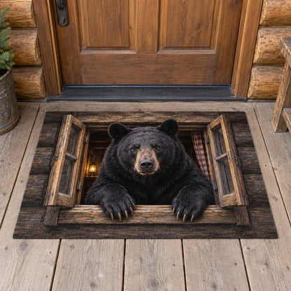 Lodge Bear Doormat SN0TV677