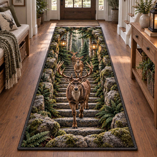 Lodge Buck Runner Carpet SN0TD1017