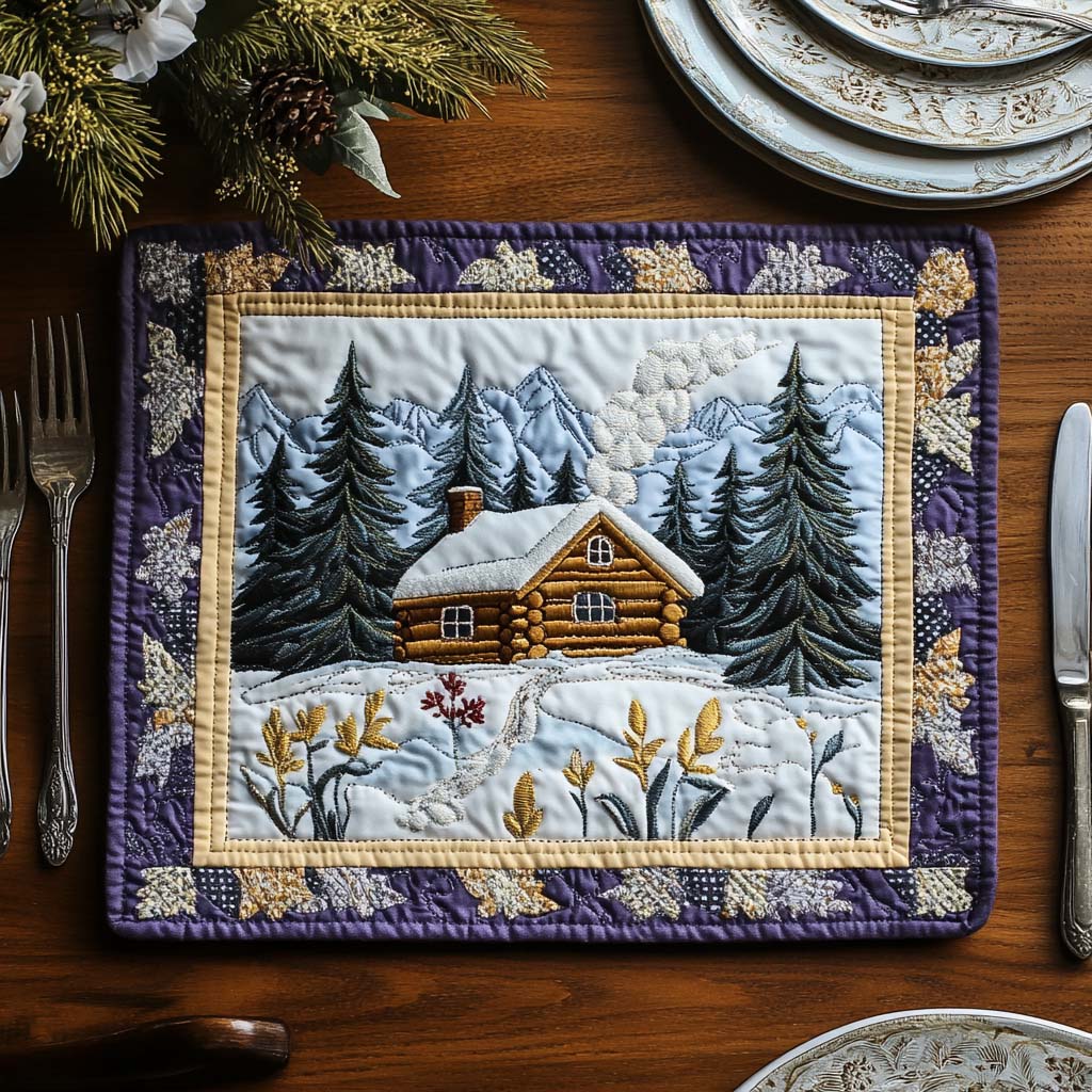 Lodge Life Designs Quilted Place Mat NCU0DV3099