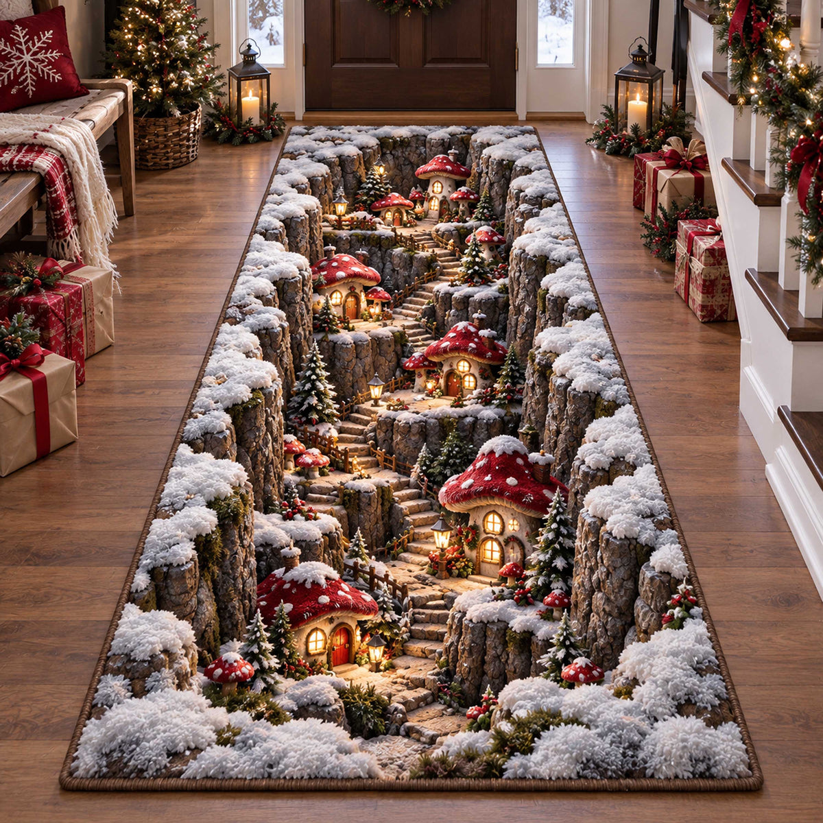 Lucky Mushrooms Runner Carpet SN0TD660