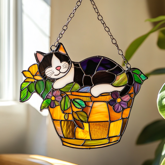 Luminous Whiskers - Window Hanging Suncatcher NCU0PD075