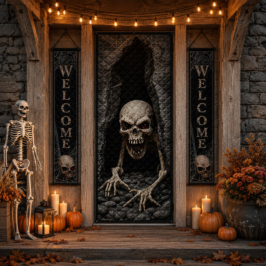 Lurking Terror Welcome Door Banner SN0PT264