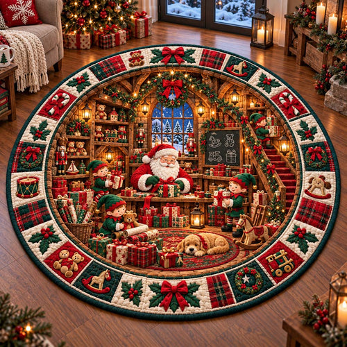 Magic Workshop Quilted Round Mat SN0HH0694
